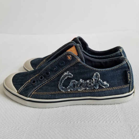 coach keeley denim sneaker